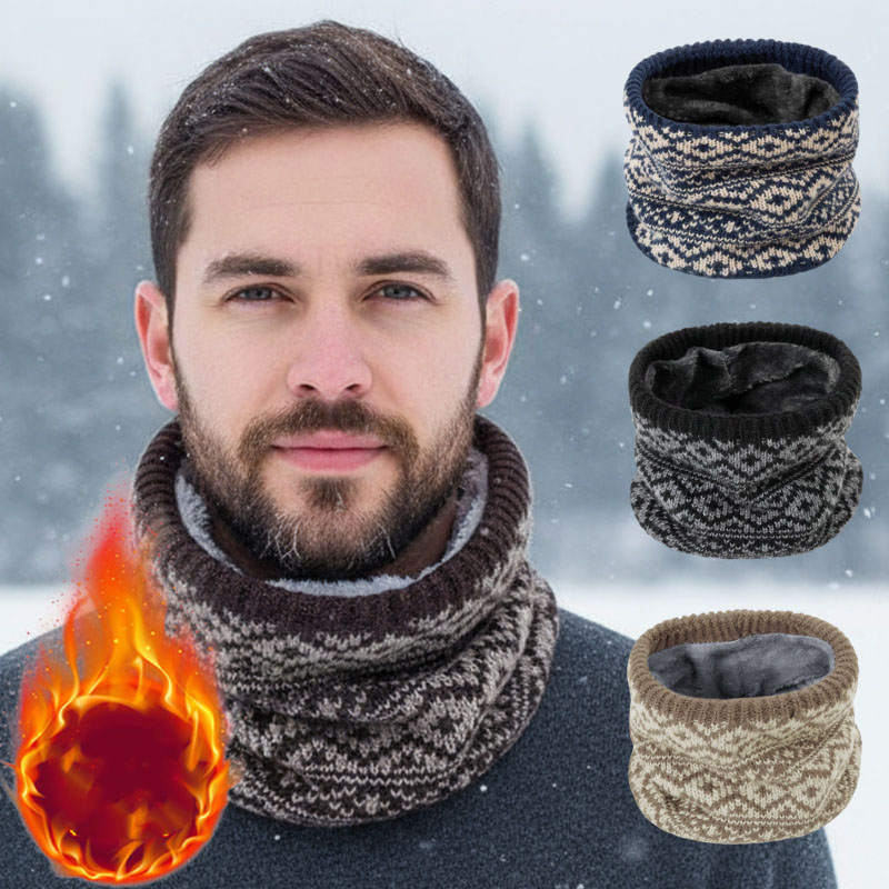 1-6PCS Penutup Leher Rajut Mus - Neck Gaiter Fleece ulasan dan harga