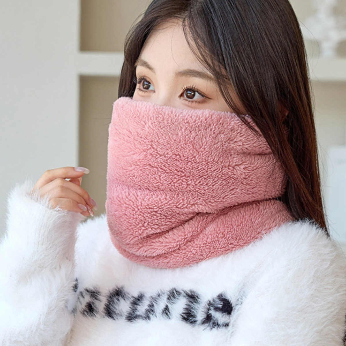 Penghangat leher berbulu tahan - Neck Gaiter Fleece ulasan dan harga
