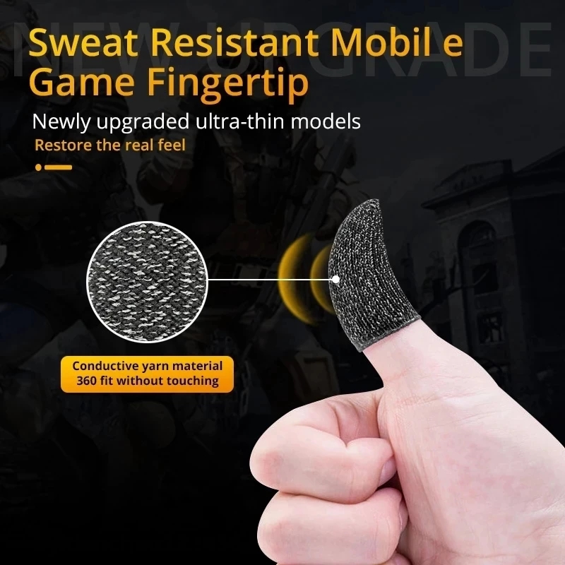Sarung jari bermain game anti- - Touch Screen Gloves ulasan dan harga