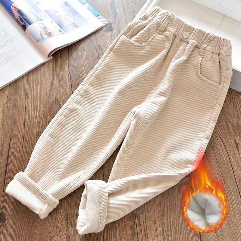 Celana Anak Perempuan Musim Gu - Corduroy Pant Warm ulasan dan harga
