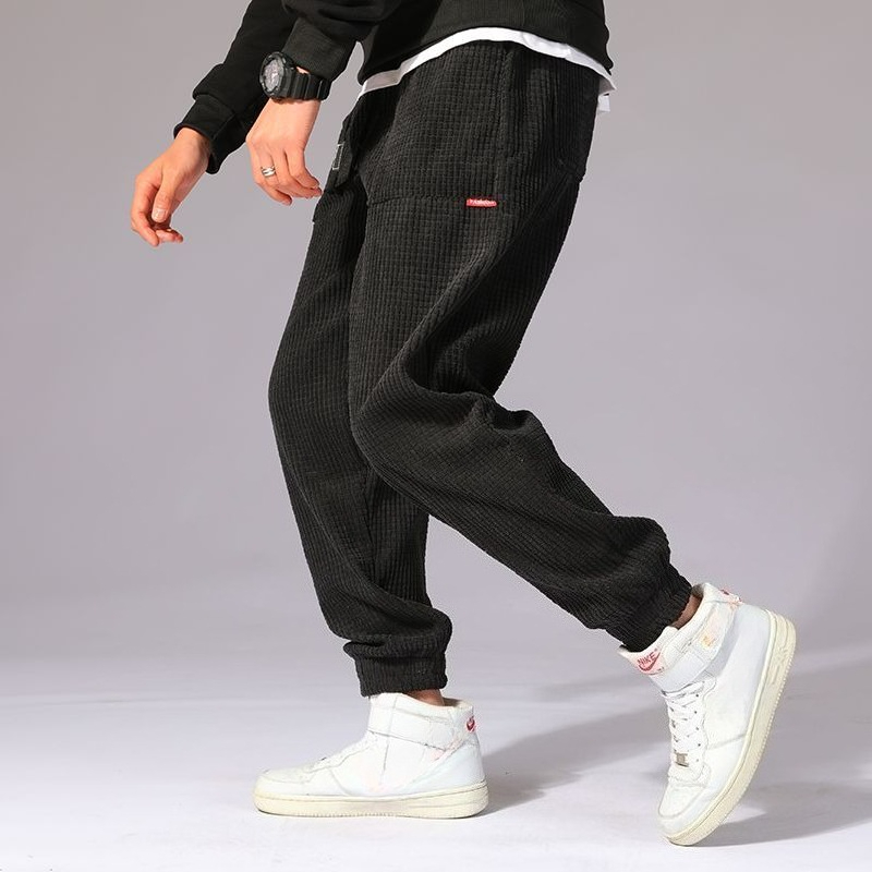 Celana Olahraga Pria Bahan Cor - Corduroy Pant Warm ulasan dan harga