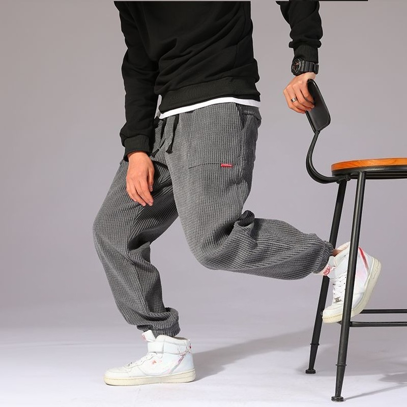 Celana Olahraga Pria Bahan Cor - Corduroy Pant Warm ulasan dan harga