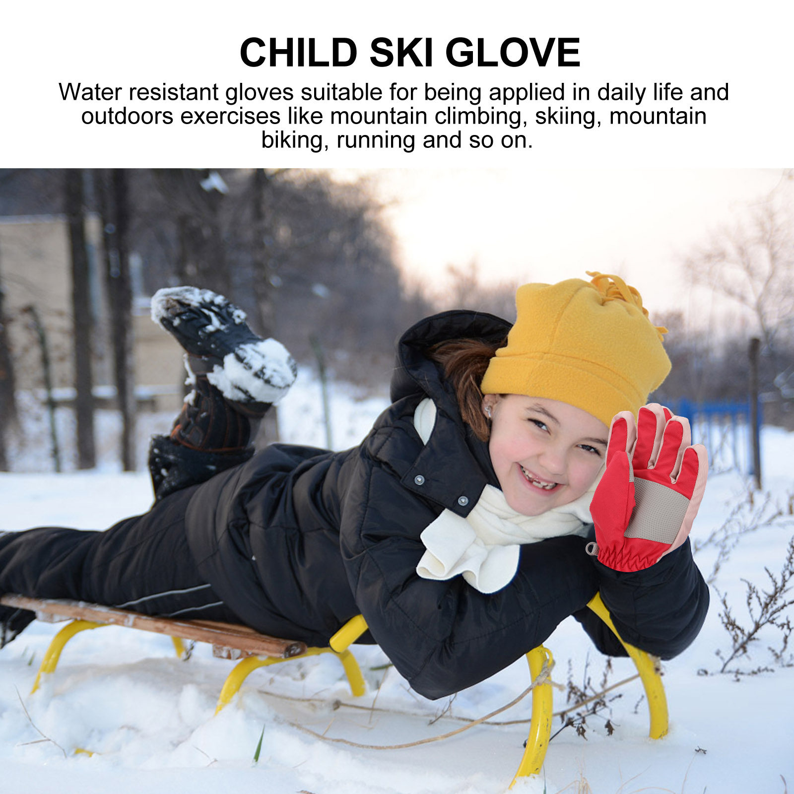 1 Pasang Sarung Tangan Ski Ana - Snow Glove Insulated ulasan dan harga