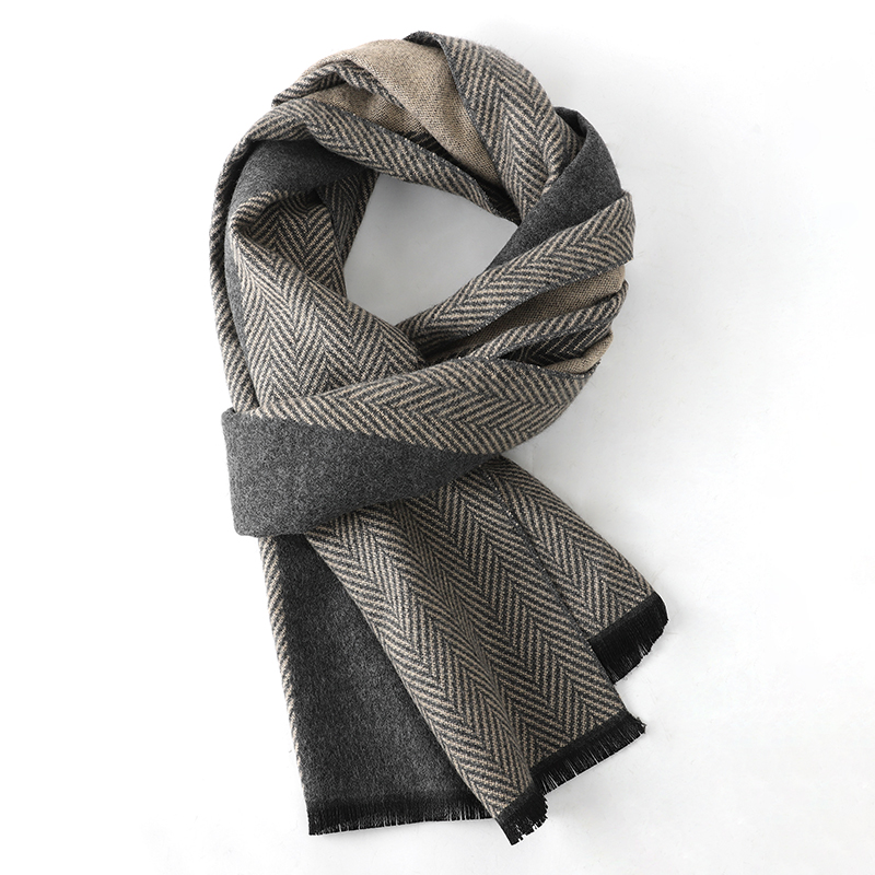 Syal Pria Musim Dingin Mewah,  - Wool Scarf Men ulasan dan harga